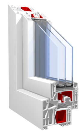 KBE System 88MD - Eine Investition in Fensterprofile mit hohem Wärmedämmwert ist eine Investition die sich auszahlt.
